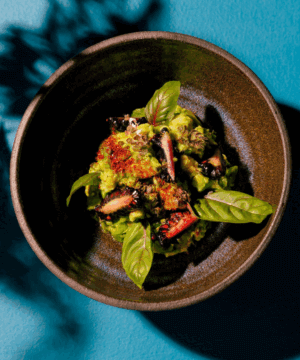 Latin American Cuisine Summit: Cilantro Coconut Guacamole and Mesquite Pecan Horchata