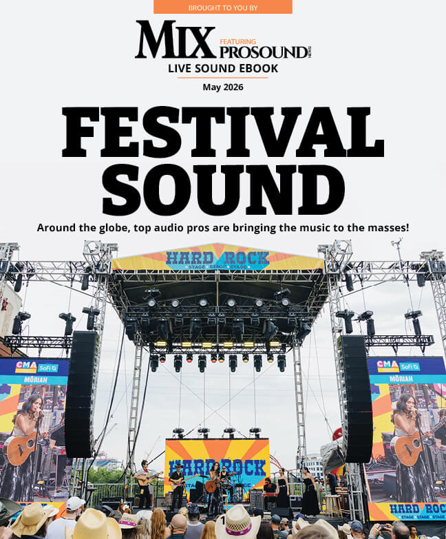 Mix Live Sound EBook - Festival Sound